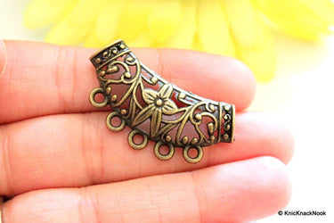 1 x Zinc Alloy Bronze Tone Findings
